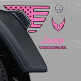 Flag Vent Decals for JL/JLU/JT