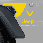 JEEP fender overlay