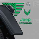 Jeep Factory replacement decals - JLU Wrangler