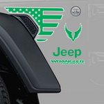 Jeep Factory replacement decals - JLU Wrangler