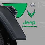 Solid Vent Decals for JL/JLU/JT