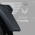 Jeep Factory replacement decals - JLU Wrangler