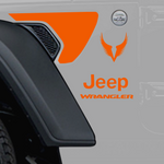 Solid Vent Decals for JL/JLU/JT