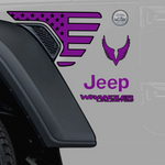 Jeep Factory replacement decals - JLU Wrangler