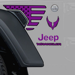 Jeep Factory replacement decals - JL Wrangler