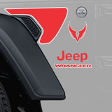 Jeep Factory replacement decals - JL Wrangler