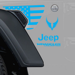 Jeep Factory replacement decals - JLU Wrangler