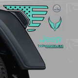 Jeep Factory replacement decals - JLU Wrangler