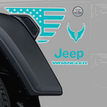 Flag Vent Decals for JL/JLU/JT