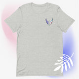 Watercolor Valkyrie Jeep - Front and Back design T Shirt