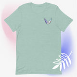 Watercolor Valkyrie Jeep - Front and Back design T Shirt