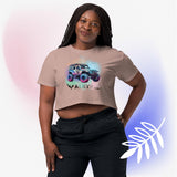 Watercolor Valkyrie Jeep Women’s crop top