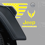 Flag Vent Decals for JL/JLU/JT