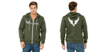 Valkyrie Power Of The V Zipper Hoodie